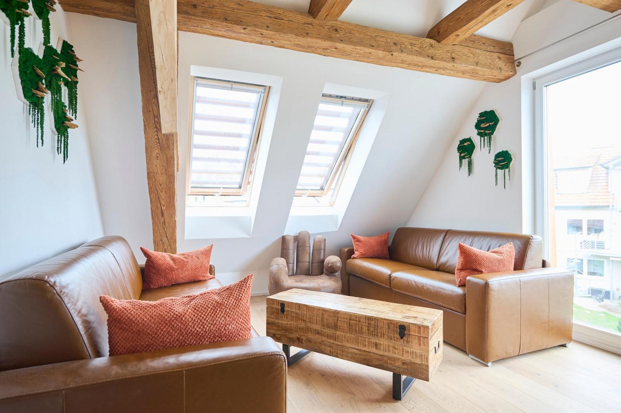 Wood World Luxury - Massage - Bergblick - Tranpolin- Parken Lägenhet Markdorf Exteriör bild
